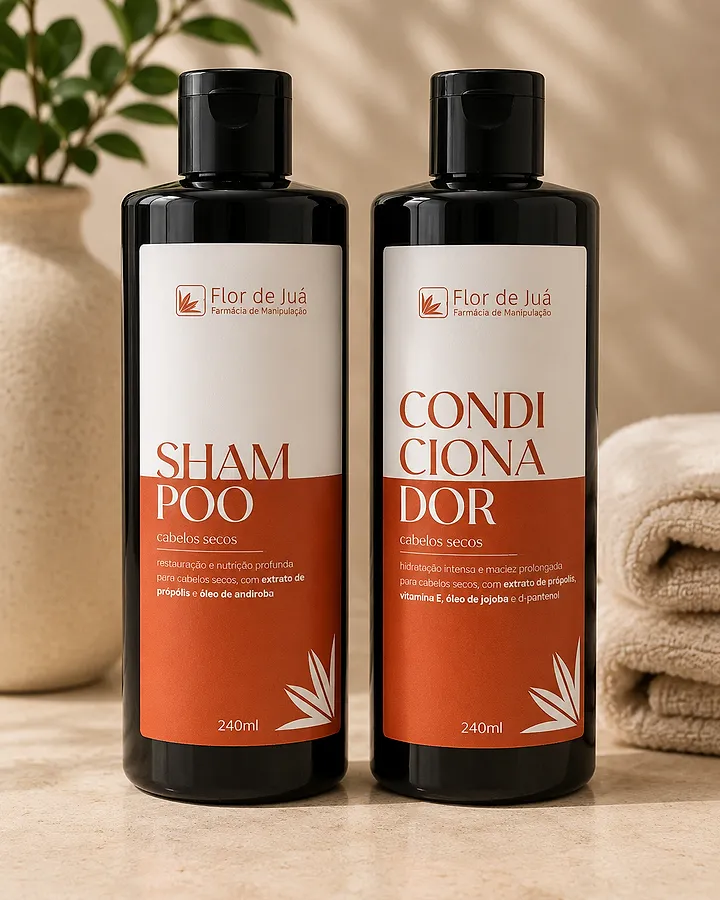 Kit Shampoo & Condicionador — Cabelos Secos
